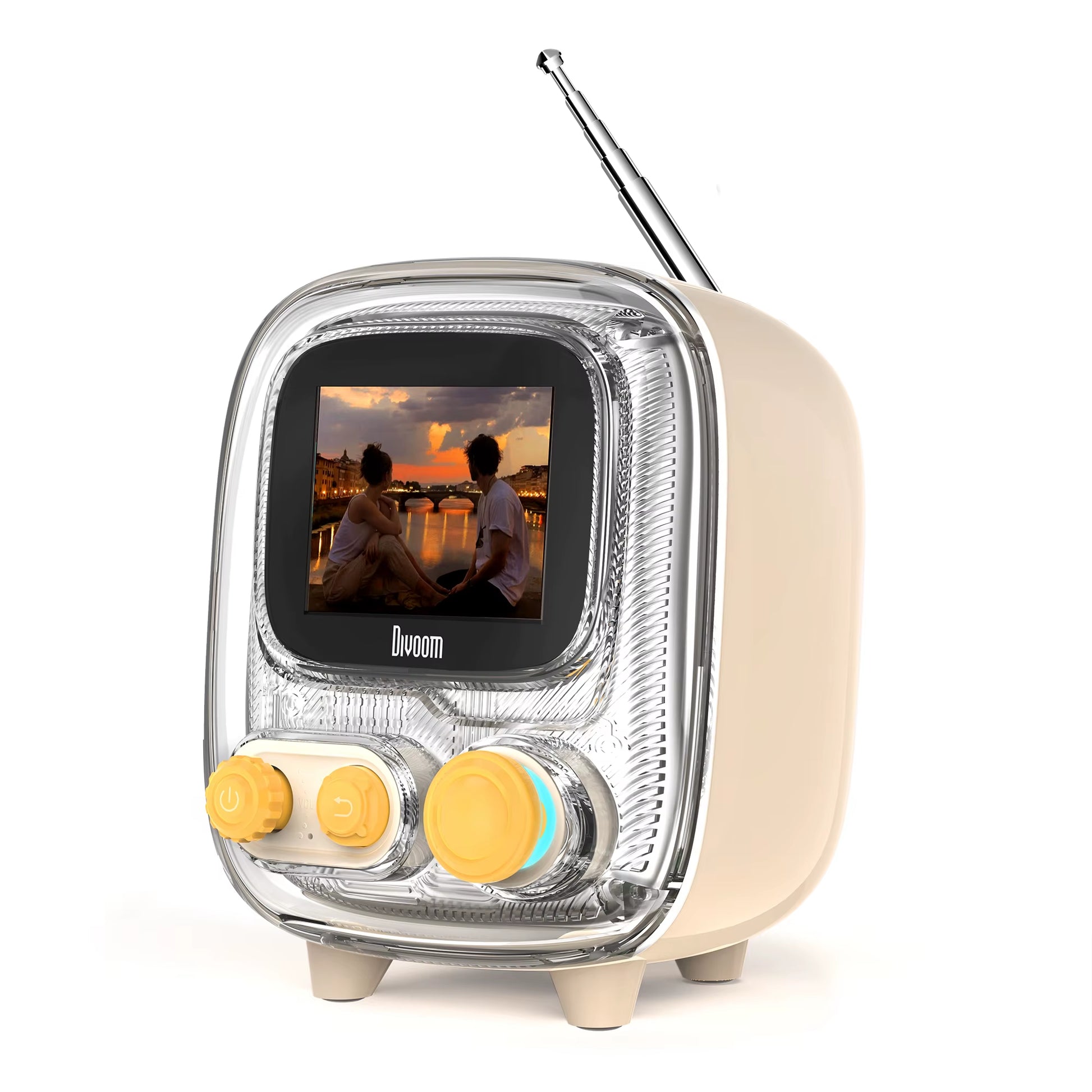 T-Tiivoo-2 Mini Retro White Noise Bluetooth Speaker Portable Vintage Sleep Aid Bluetooth Speaker High Quality Subwoofer